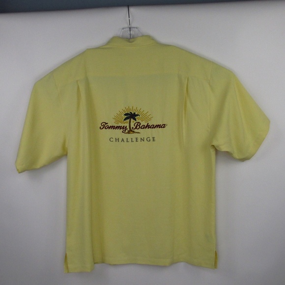 Tommy Bahama Silk Embroidered Camp Shirt Challenge - Picture 2 of 8